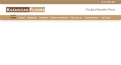 Desktop Screenshot of kazfloors.com